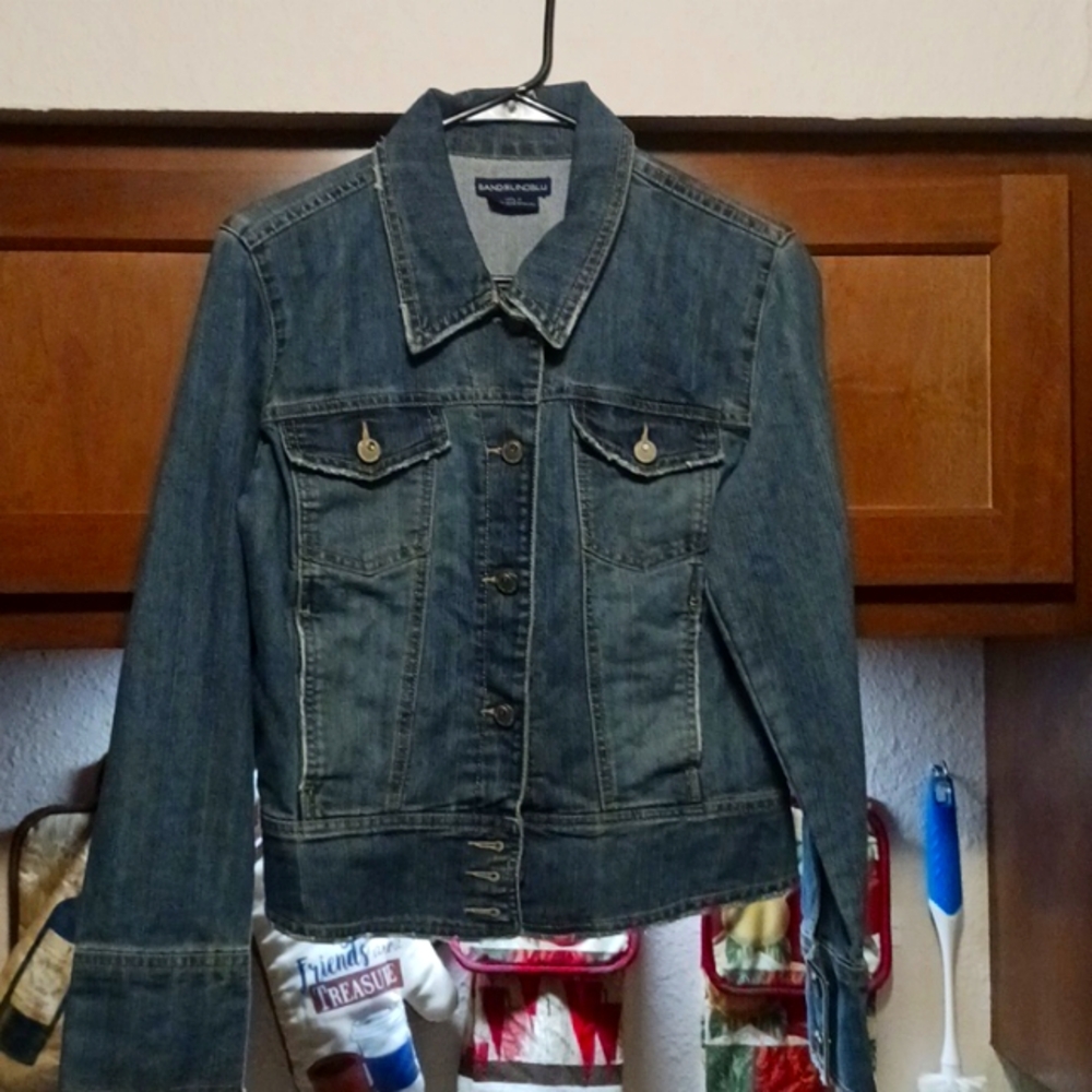BAND LINOBLU vintage blue jean jacket